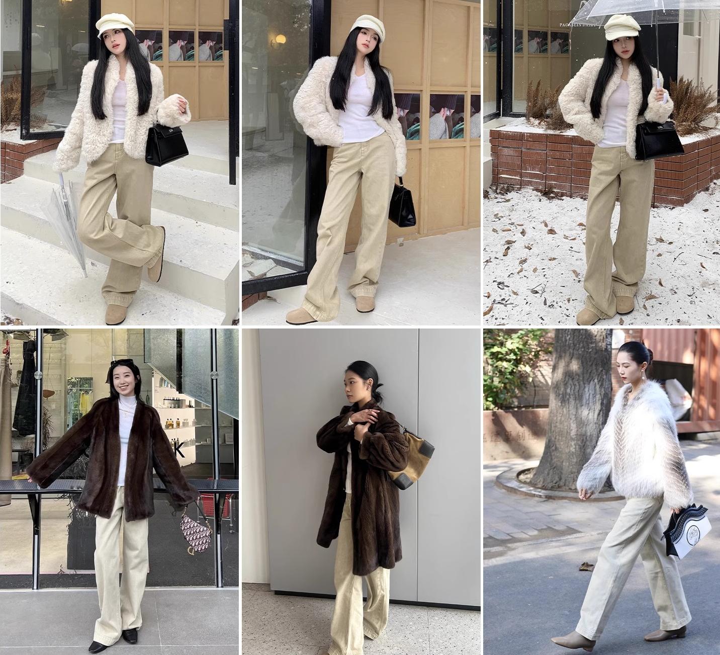 Vintage Washed Straight Leg Denim Trousers