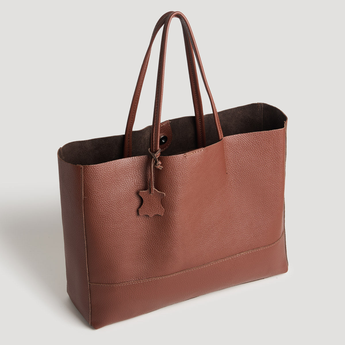 Italian Leather Carryall Leather Tote