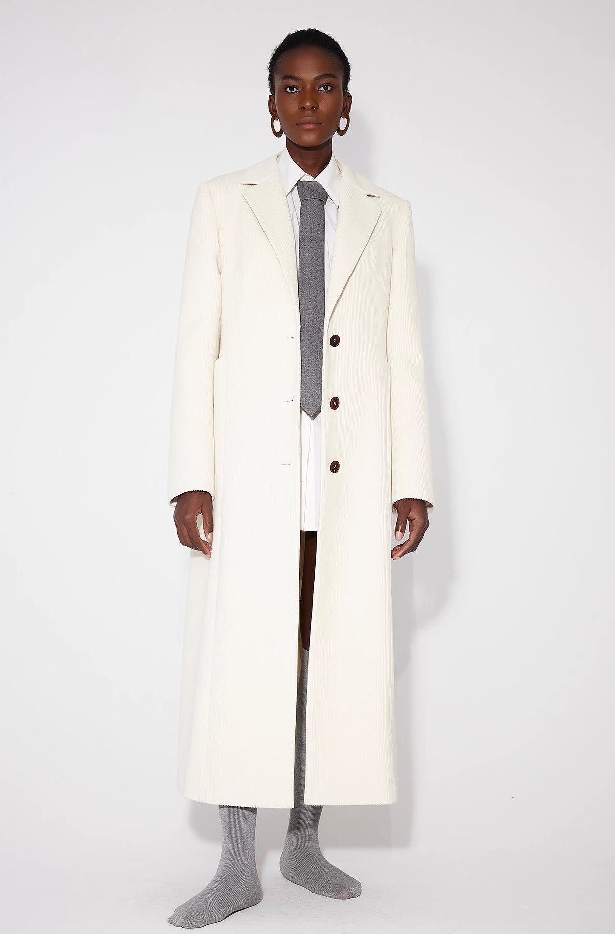 Corduroy Three-Dimensional Pocket Waist Coat