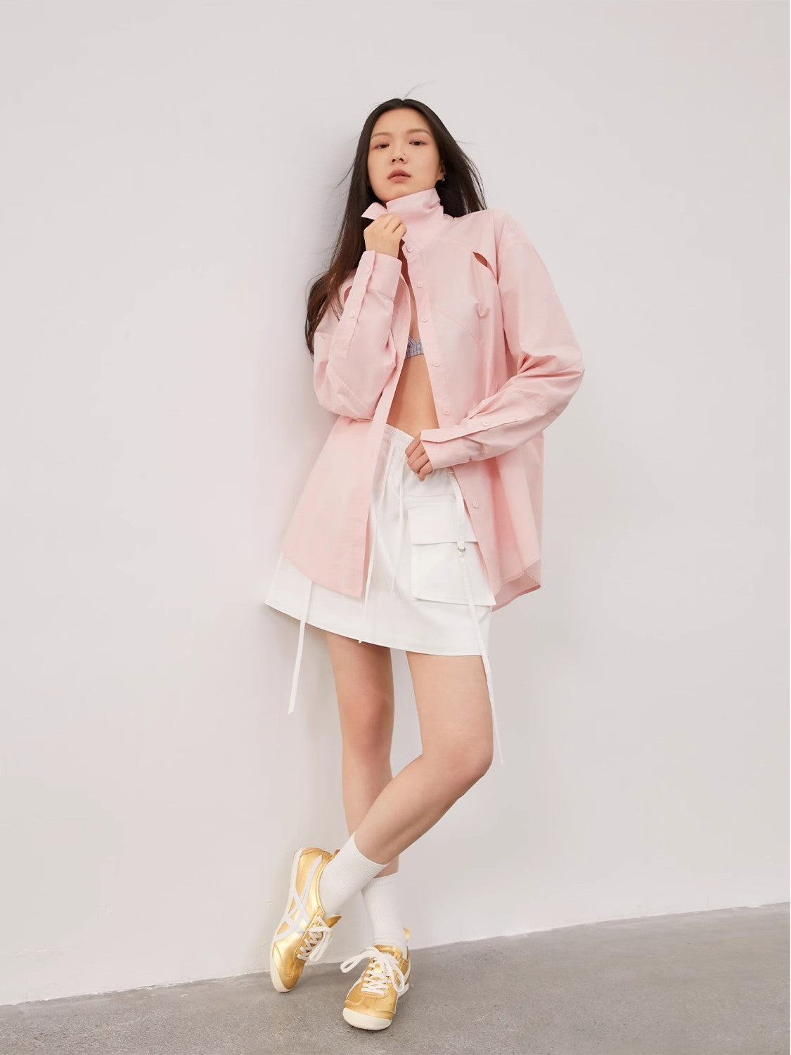 Avant-Garde Deconstructed Oxford Shirt