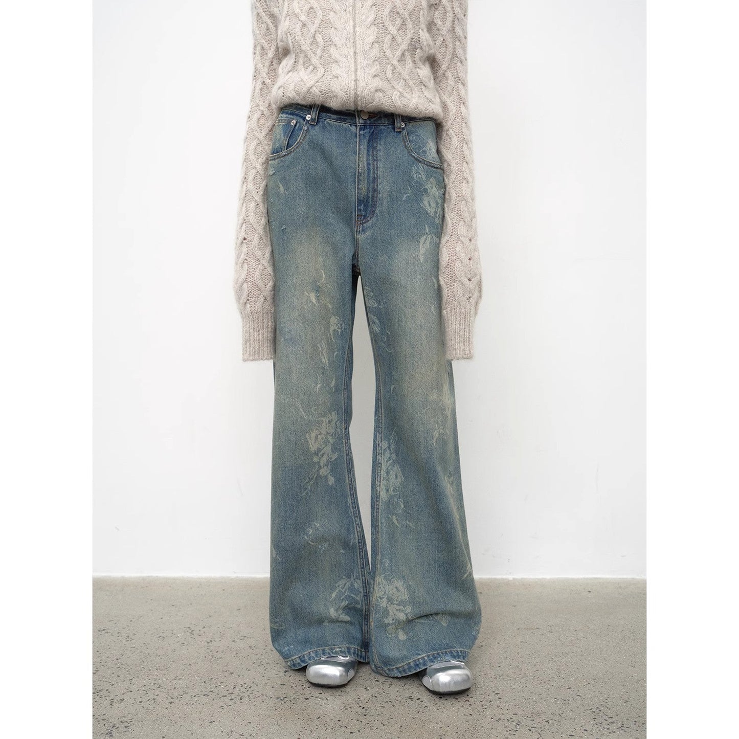 Denim Shadow Retrowash Slimming Bootcut Jeans