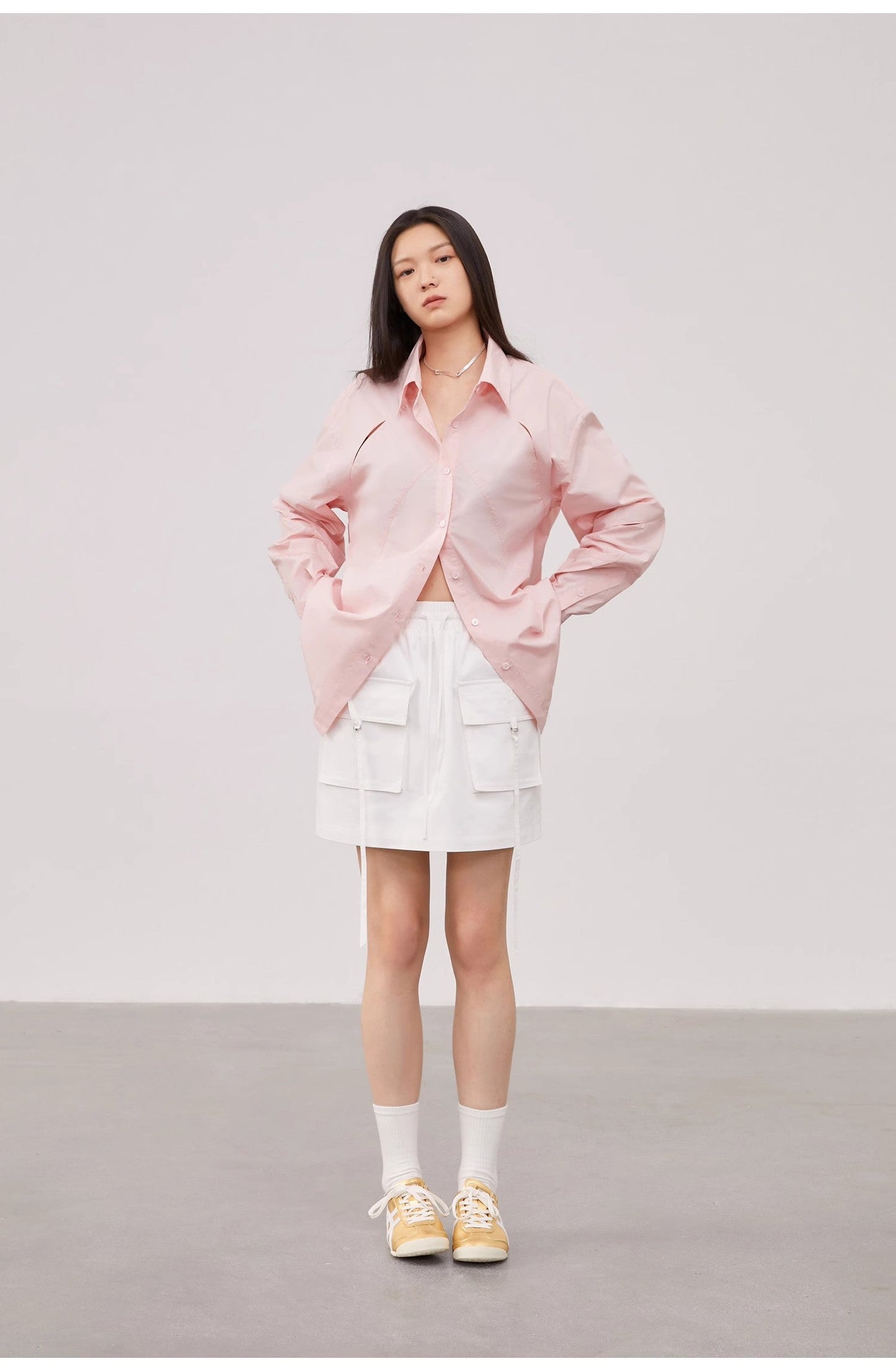 Avant-Garde Deconstructed Oxford Shirt