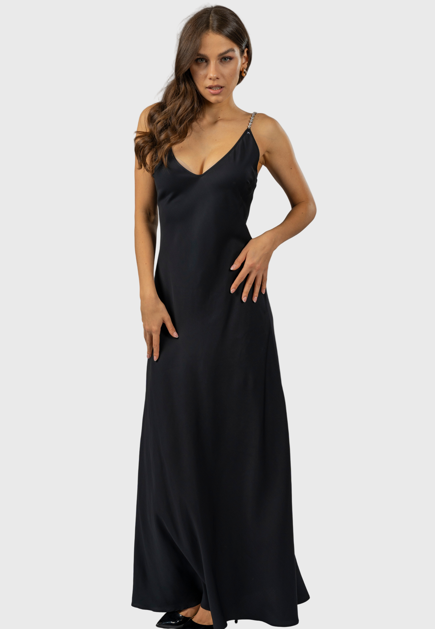 Sanremo Slip Dress – Swarovski Edition
