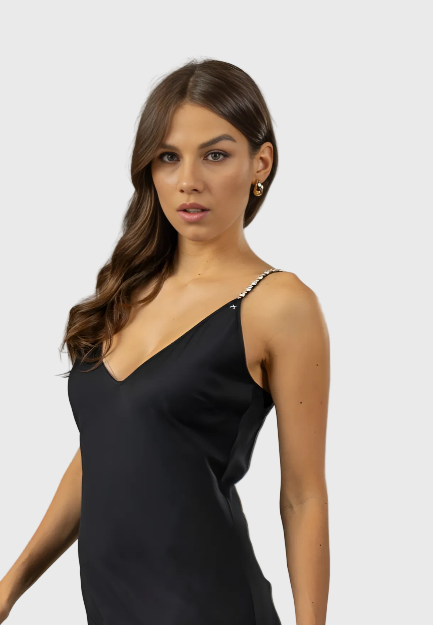 Sanremo Slip Dress – Swarovski Edition
