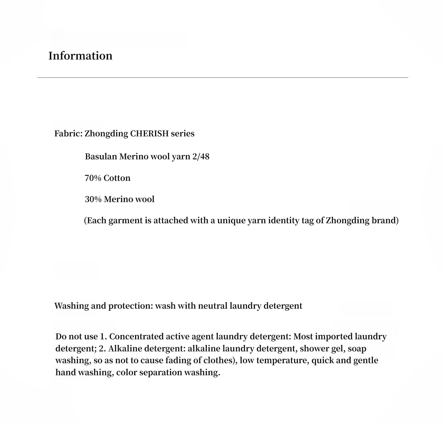 Basolan Wool Blend Loose Straightleg Pleated Trousers