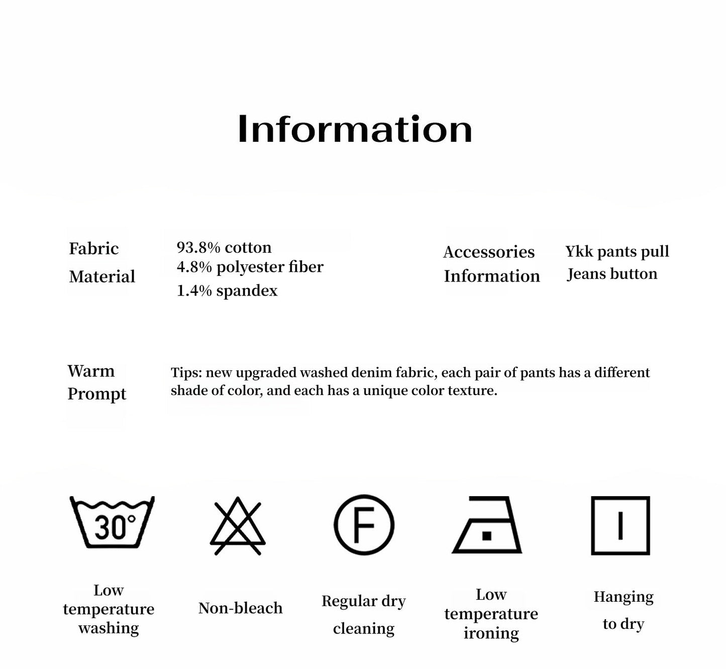 Vintage Handmade Wide Leg Trouser-Style Jeans