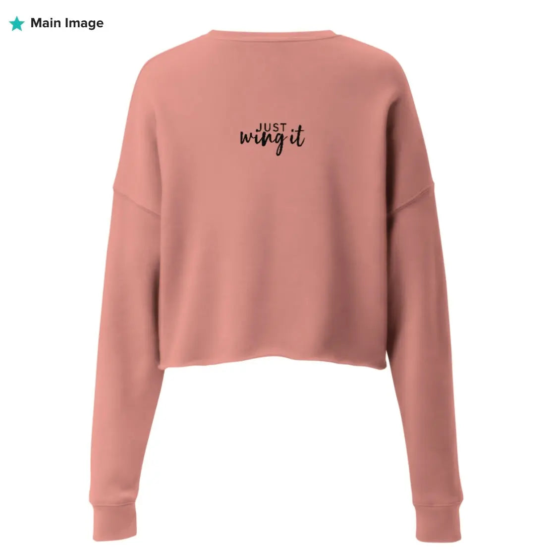 Live Bold Crop Sweatshirt