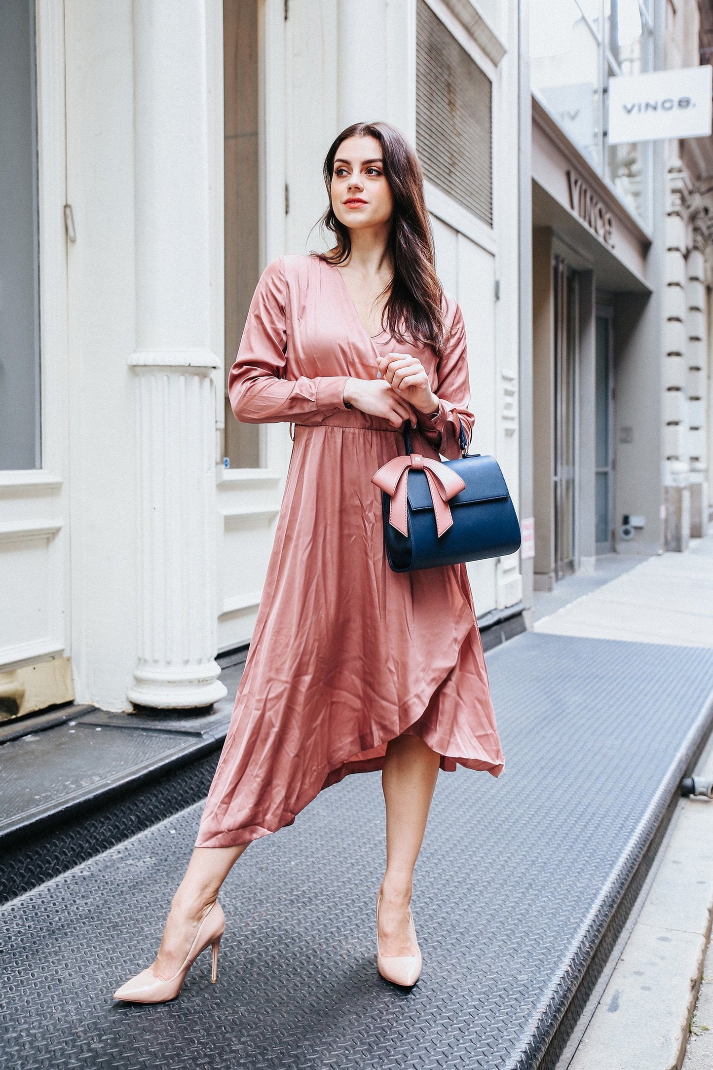 COTTONTAIL - Light Pink Vegan Leather Bag  | Ethically-Made