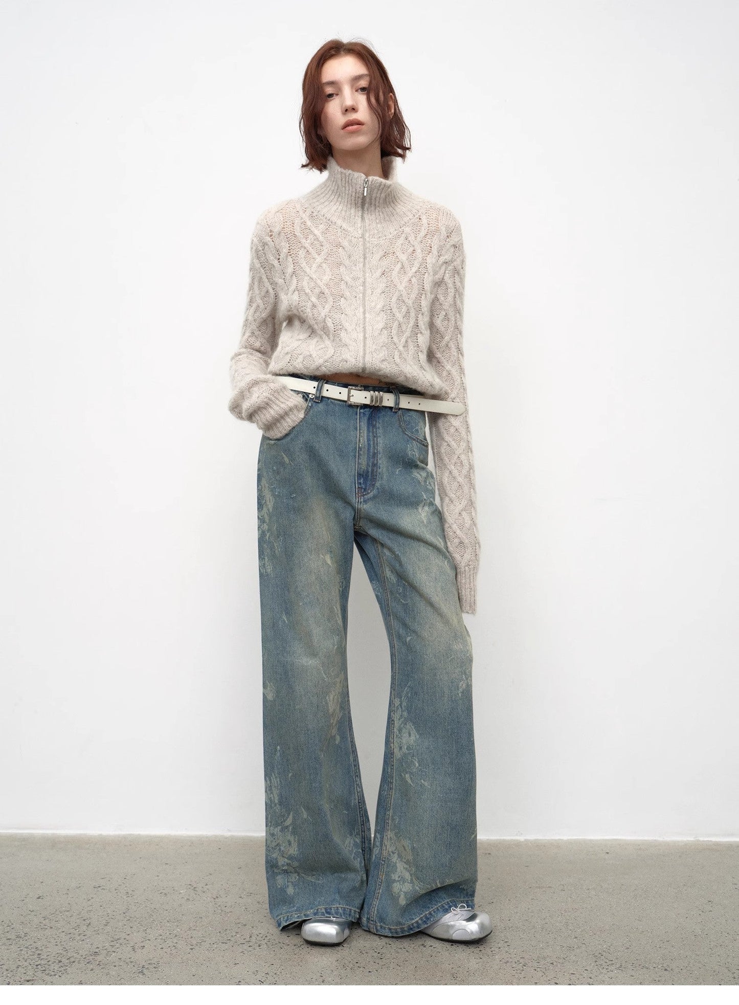 Denim Shadow Retrowash Slimming Bootcut Jeans