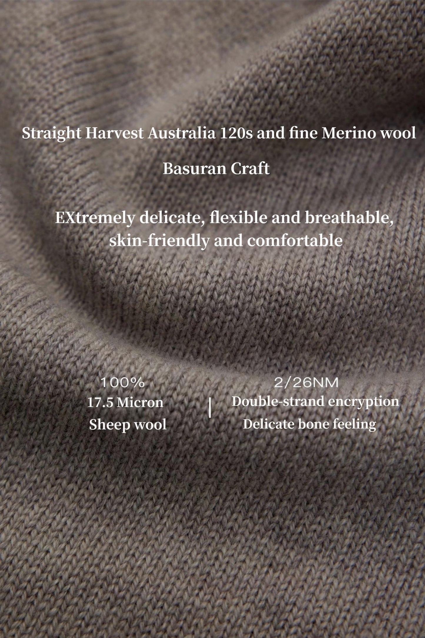 New Australia Very Fine Merino Wool Old Money Style Knit Set