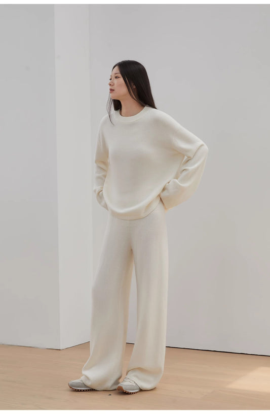 New Australia Very Fine Merino Wool Old Money Style Knit Set