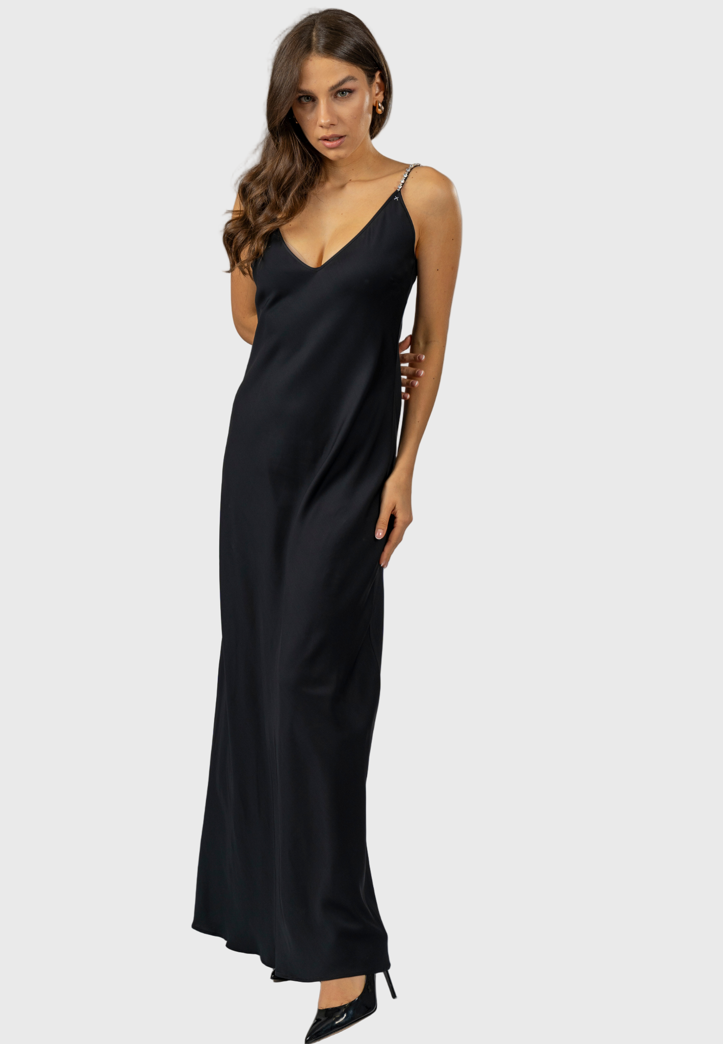 Sanremo Slip Dress – Swarovski Edition