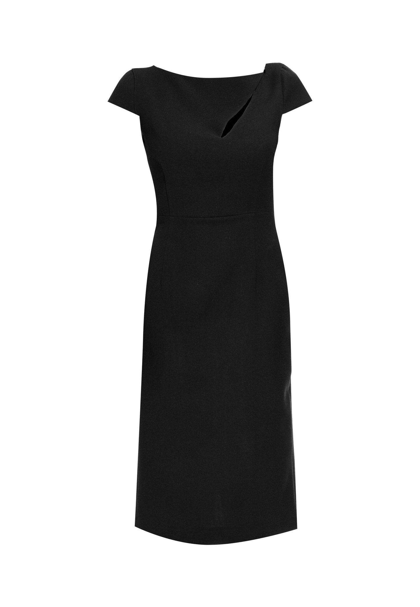 Caterina Midi Dress – Black