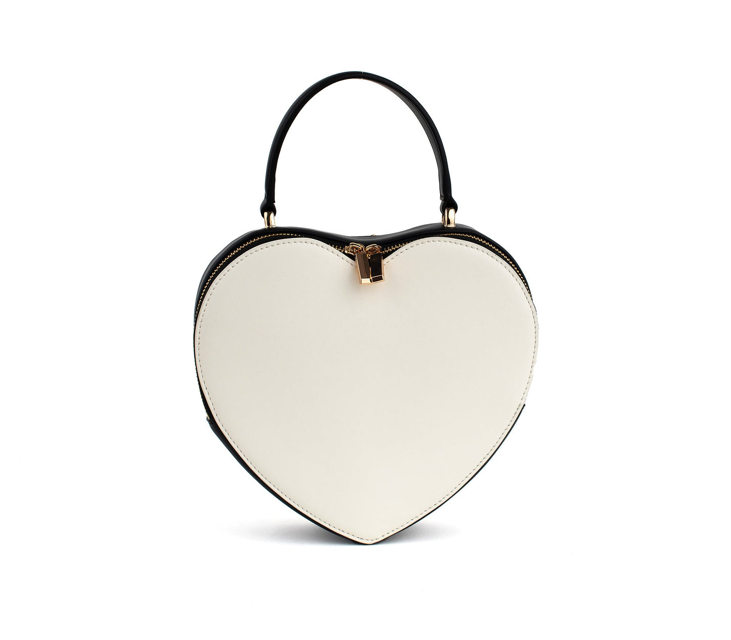 SWEETHEART - Black & White Vegan Crossbody Bag  | Ethically-Made