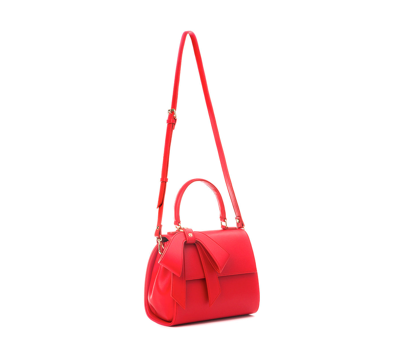 COTTONTAIL - Red Vegan Leather Bag | Ethically-Made