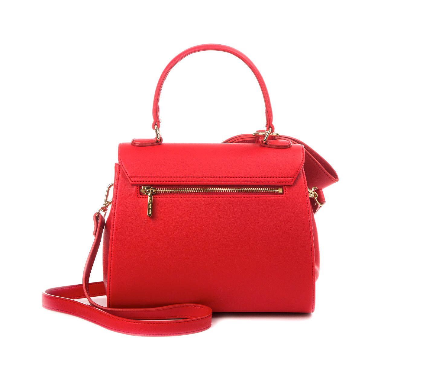 COTTONTAIL - Red Vegan Leather Bag | Ethically-Made