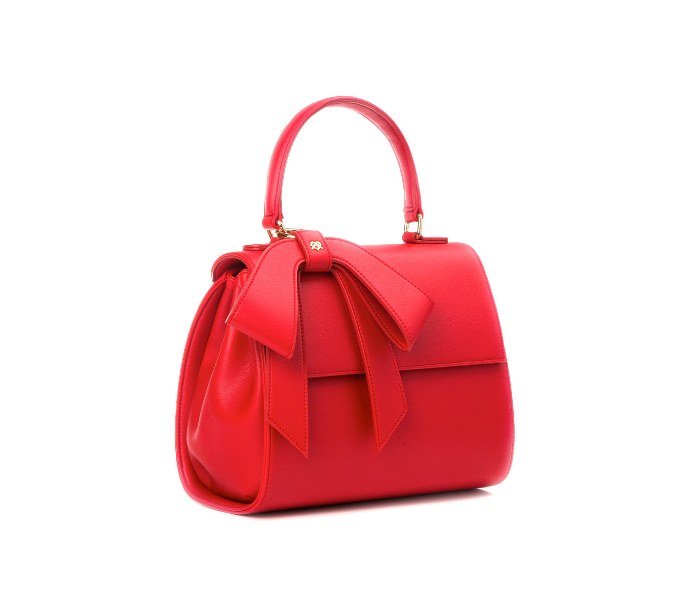 COTTONTAIL - Red Vegan Leather Bag | Ethically-Made