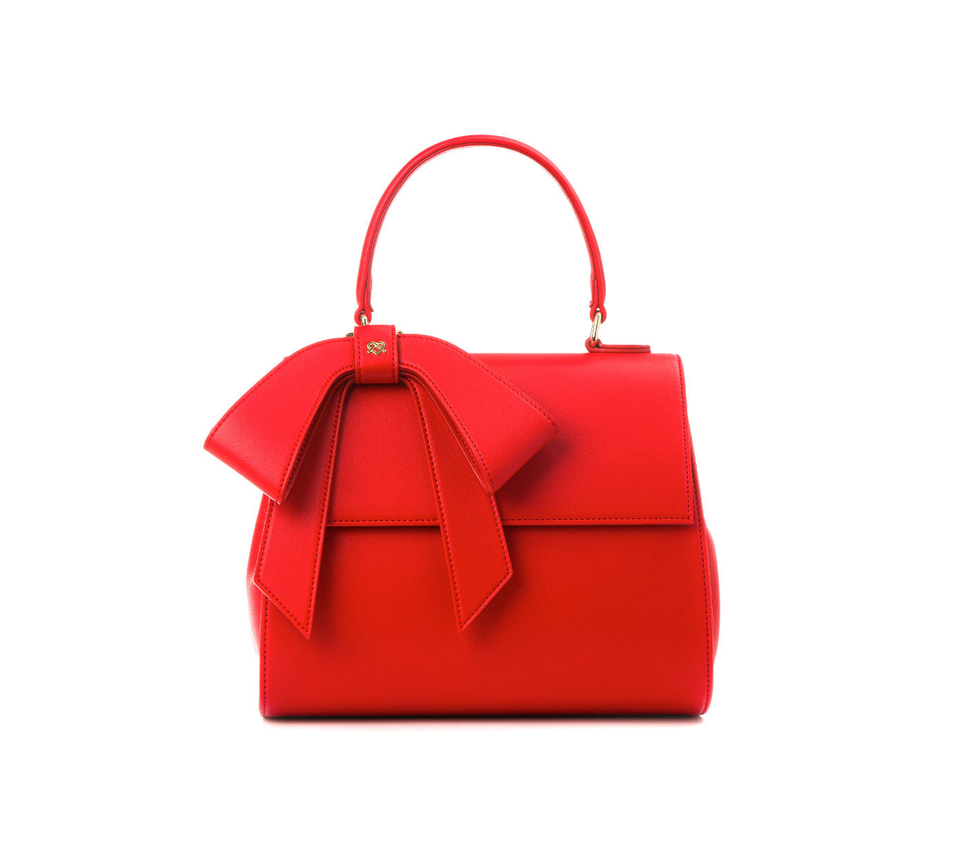 COTTONTAIL - Red Vegan Leather Bag | Ethically-Made