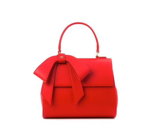 COTTONTAIL - Red Vegan Leather Bag | Ethically-Made