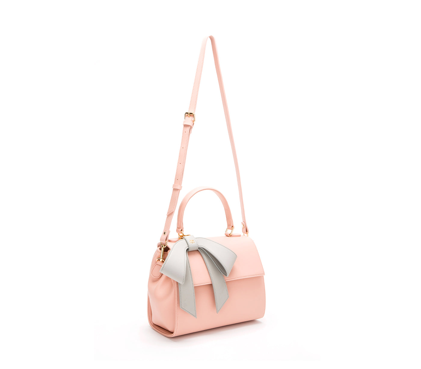 COTTONTAIL - Light Pink Vegan Leather Bag  | Ethically-Made