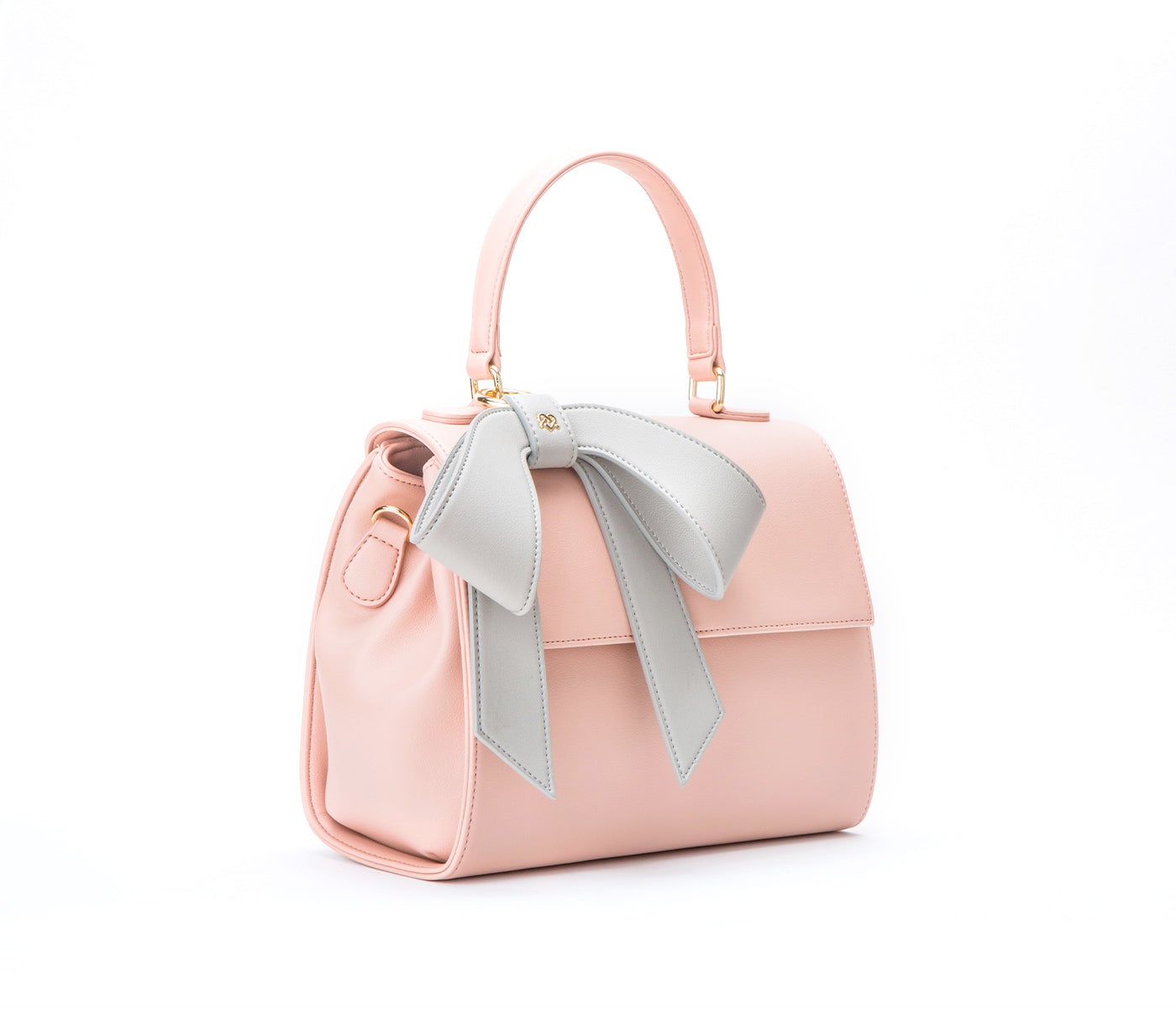 COTTONTAIL - Light Pink Vegan Leather Bag  | Ethically-Made