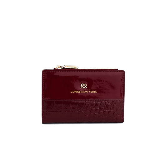 MADISON - Cherry Vegan Leather Wallet  | Ethically-Made