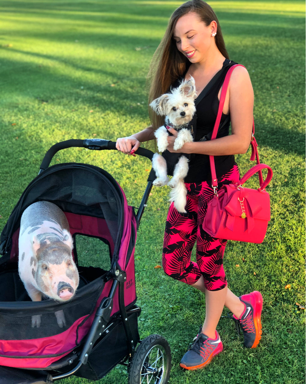 COTTONTAIL - Red Vegan Leather Bag | Ethically-Made