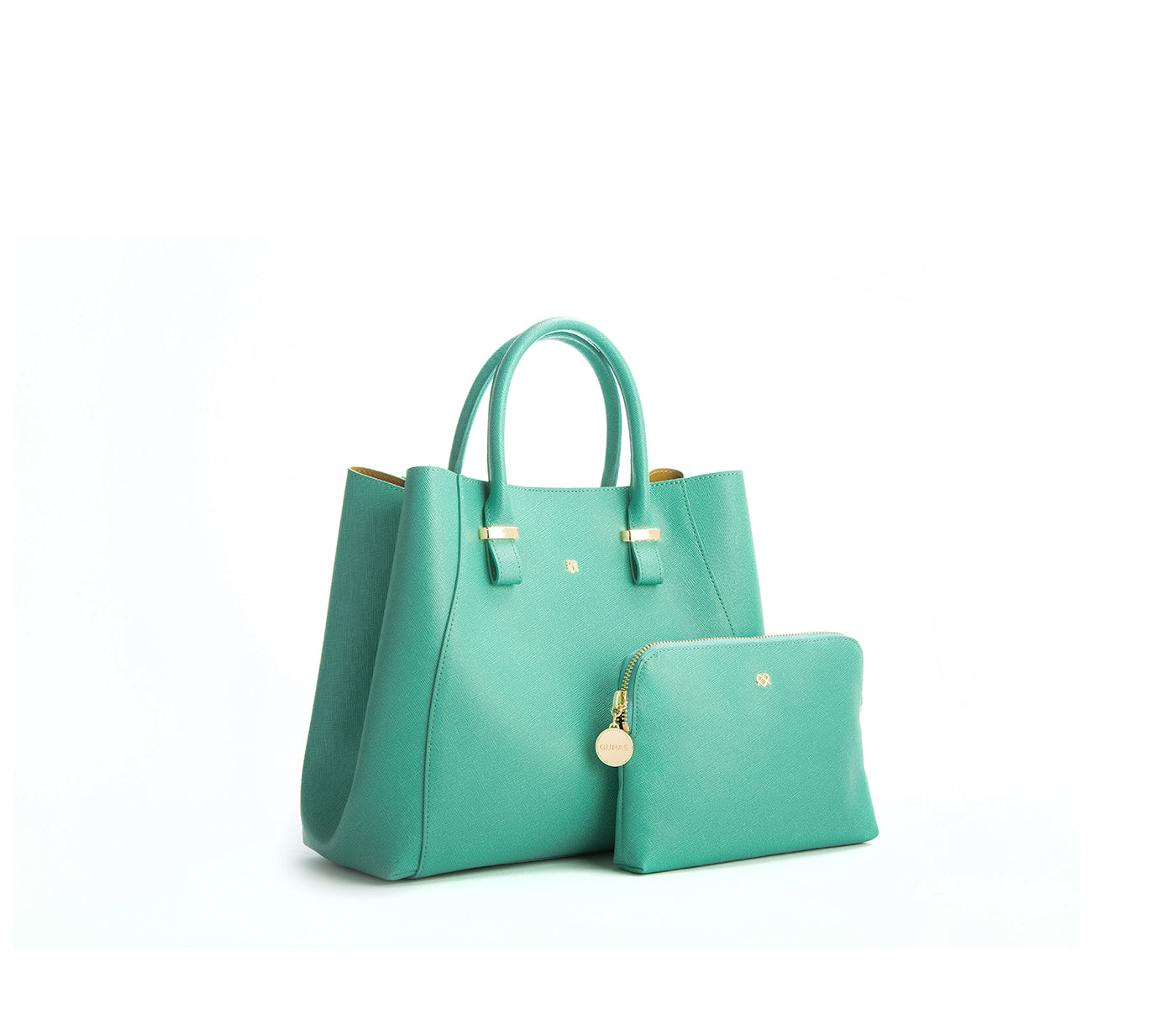 JANE - Tiffany Blue Vegan Leather Satchel  | Ethically-Made