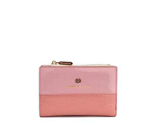 MADISON - Pink Vegan Leather Wallet  | Ethically-Made