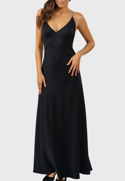 Sanremo Slip Dress – Swarovski Edition