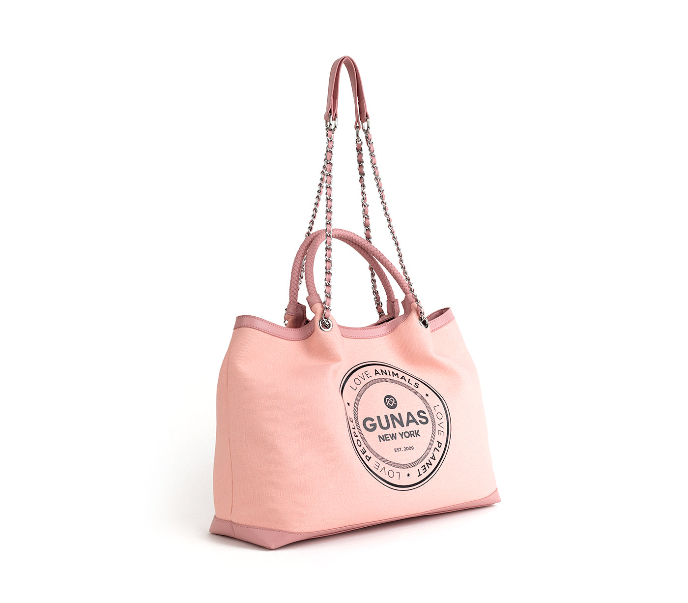 RUTH - Light Pink Vegan Canvas Tote  | Ethically & Sustainably-Made