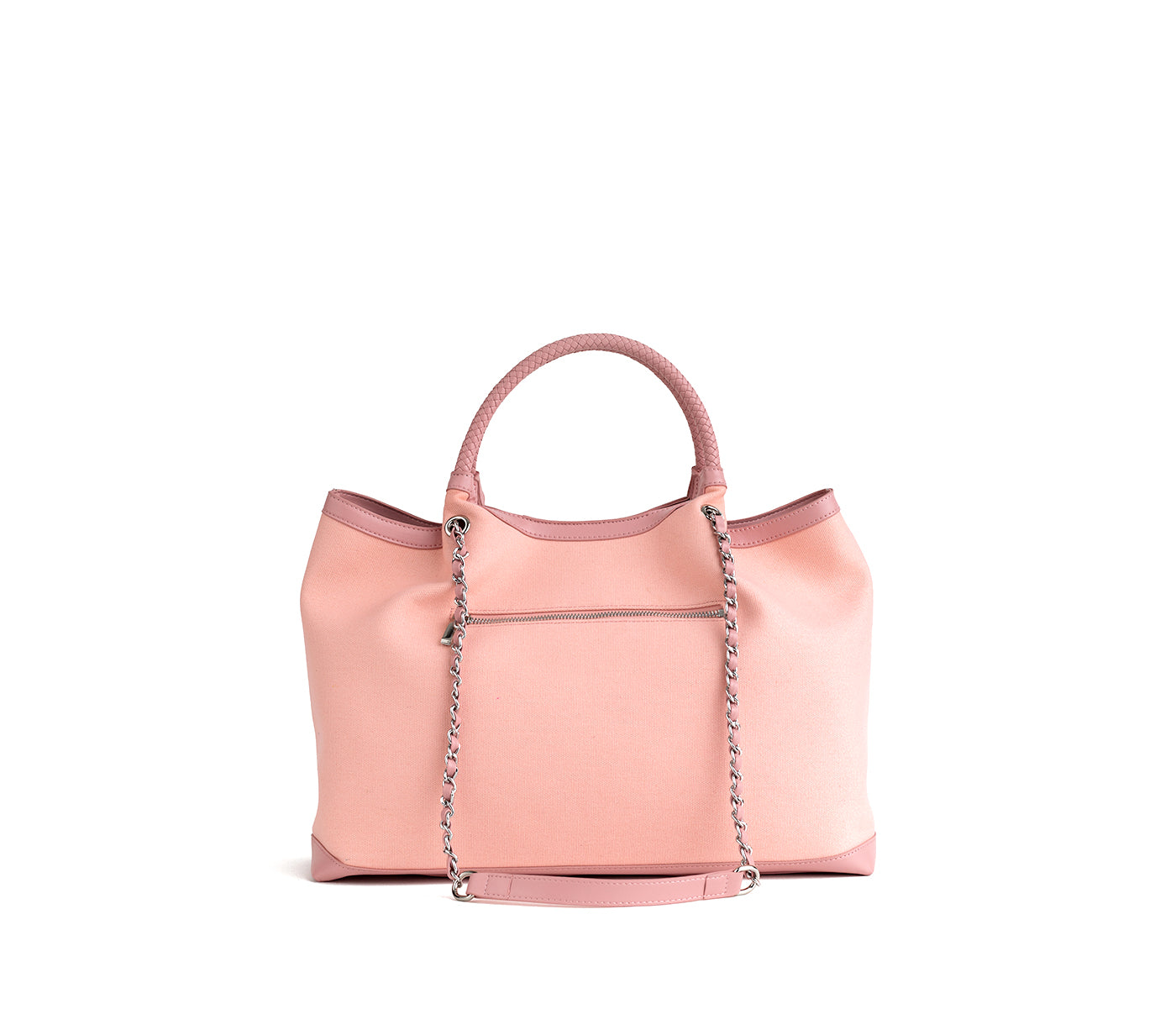 RUTH - Light Pink Vegan Canvas Tote  | Ethically & Sustainably-Made