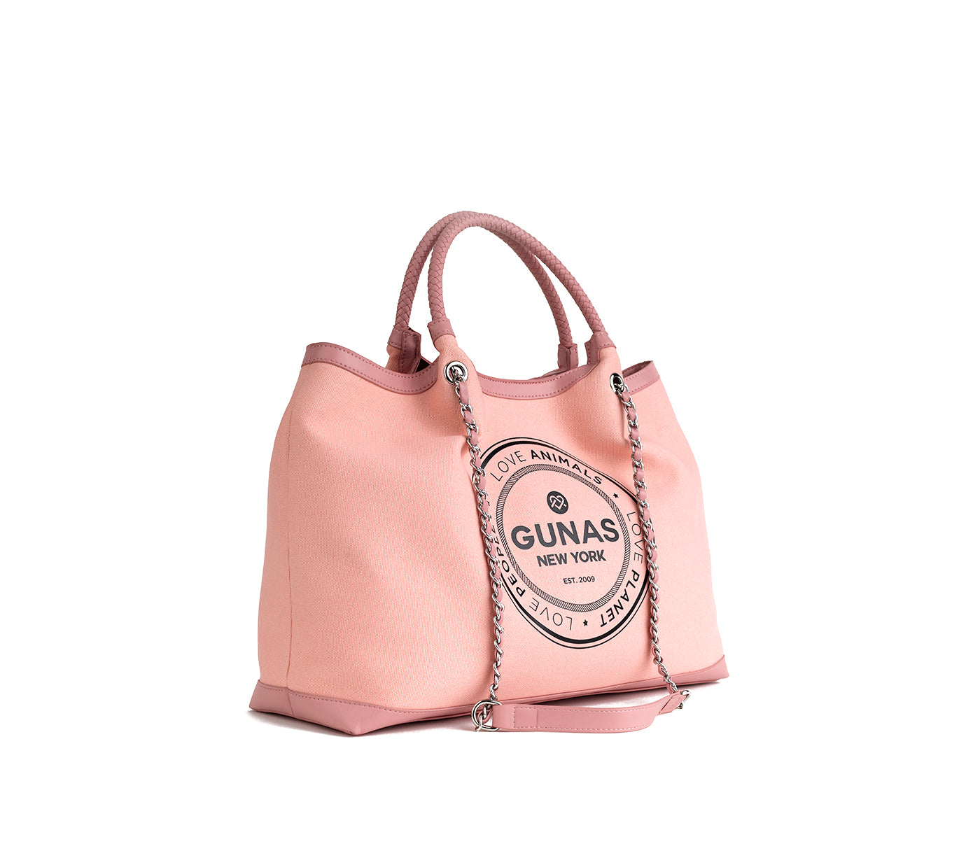 RUTH - Light Pink Vegan Canvas Tote  | Ethically & Sustainably-Made