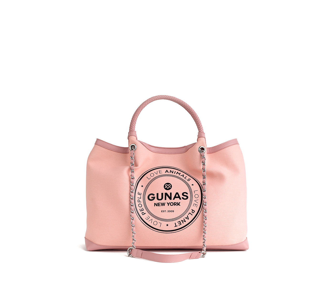 RUTH - Light Pink Vegan Canvas Tote  | Ethically & Sustainably-Made