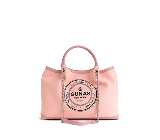 RUTH - Light Pink Vegan Canvas Tote  | Ethically & Sustainably-Made
