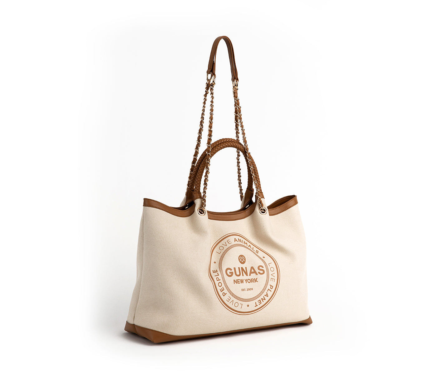 RUTH - Tawny Vegan Canvas Tote  | Ethically-Made
