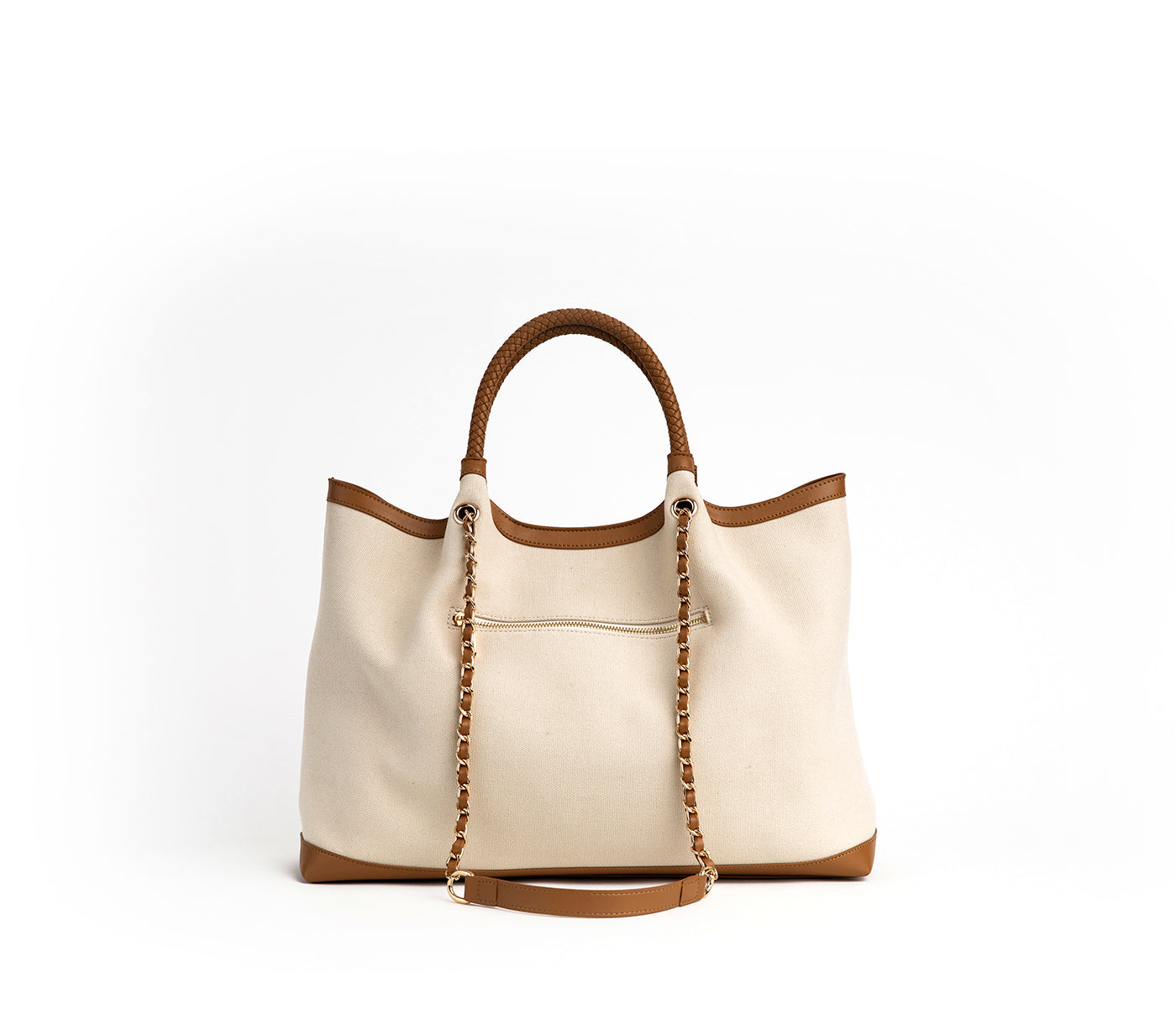 RUTH - Tawny Vegan Canvas Tote  | Ethically-Made