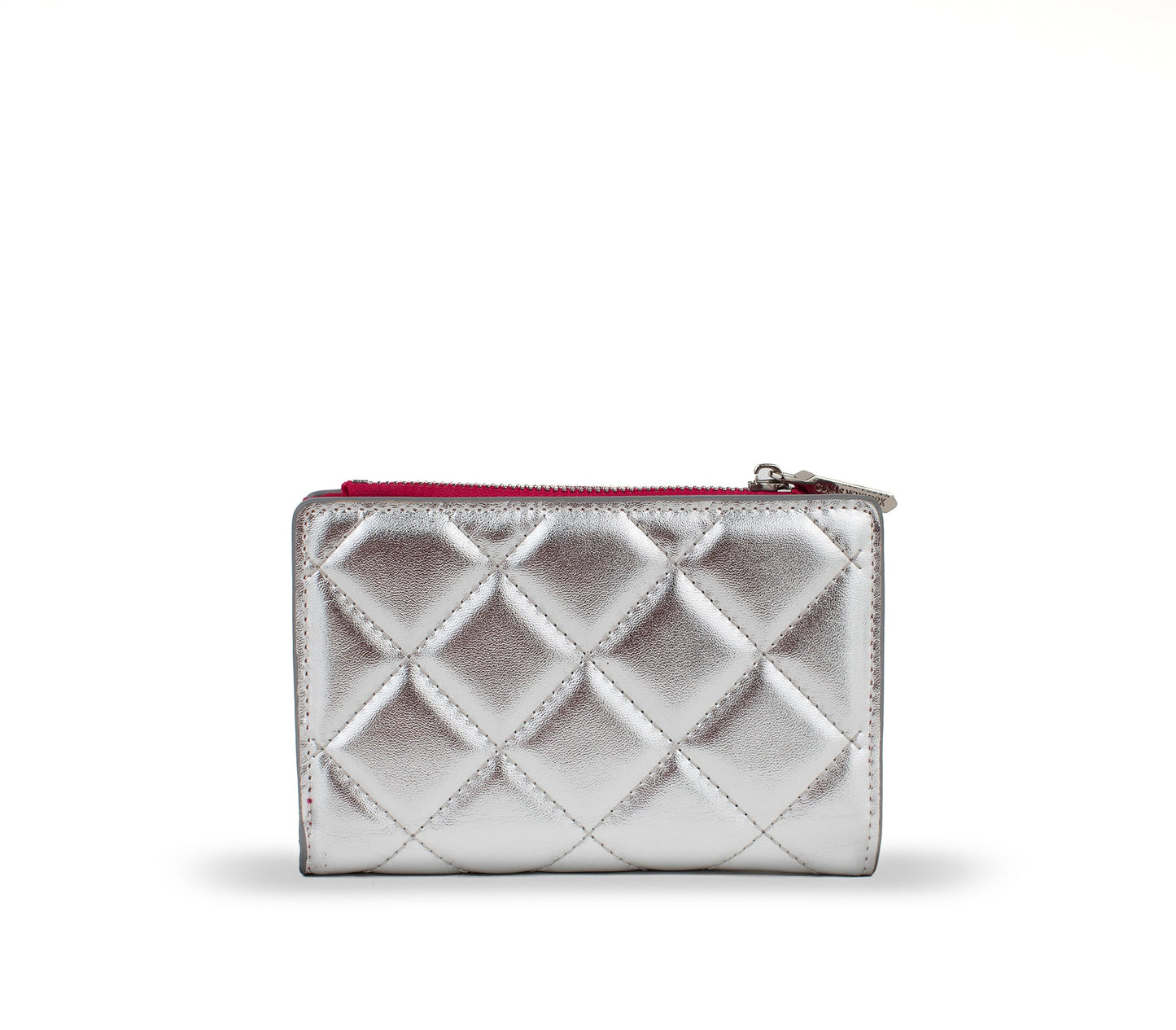 MADISON - Silver Vegan Leather Wallet  | Ethically-Made