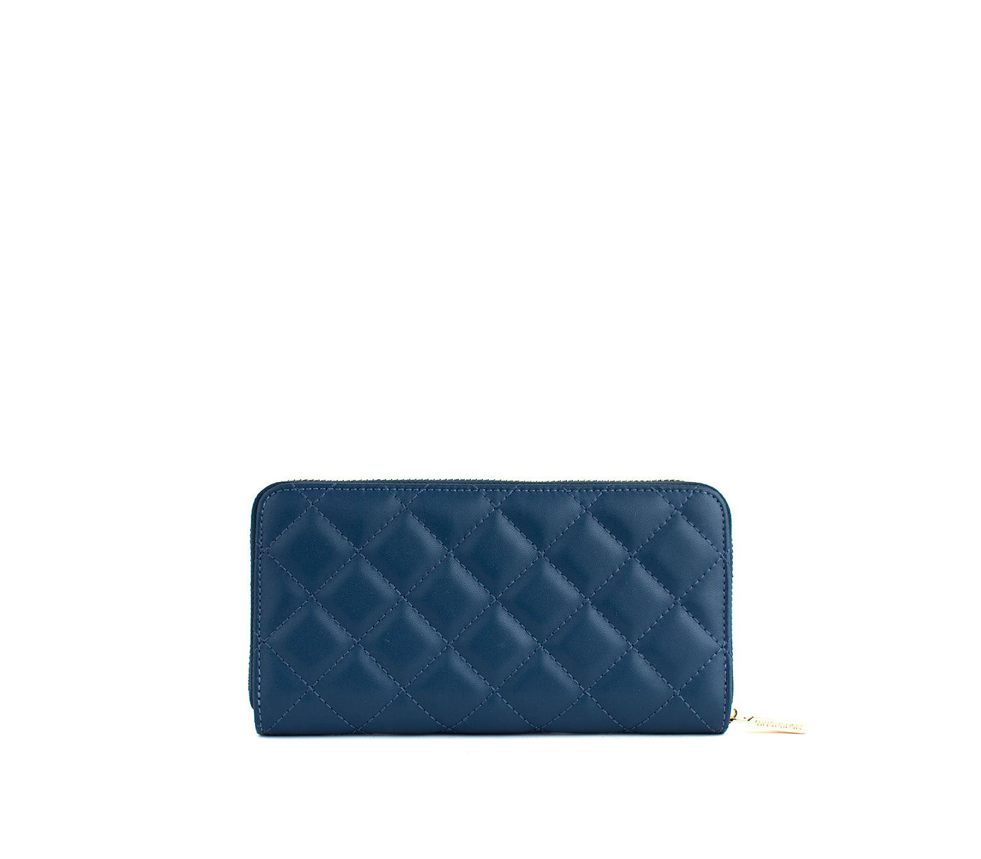 UPTOWN Quilted - Navy Zipper Wallet  | Ethically-Made