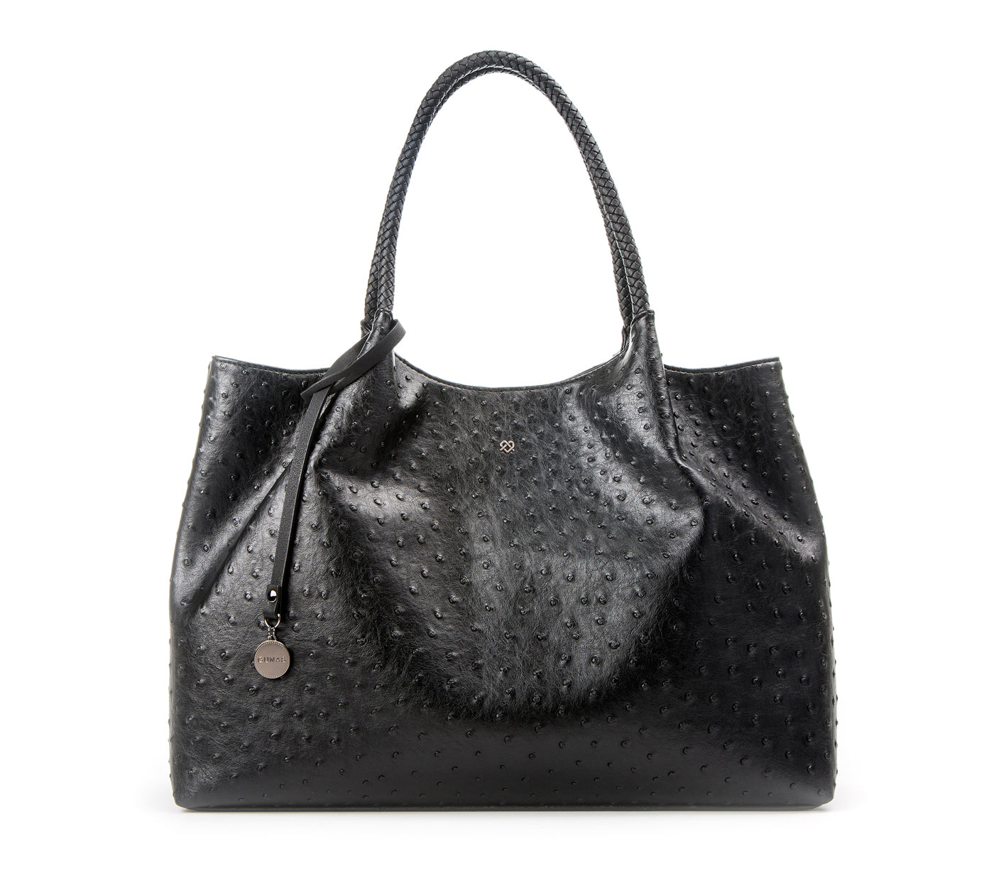 NAOMI - Black Vegan Leather Tote Bag  | Ethically-Made