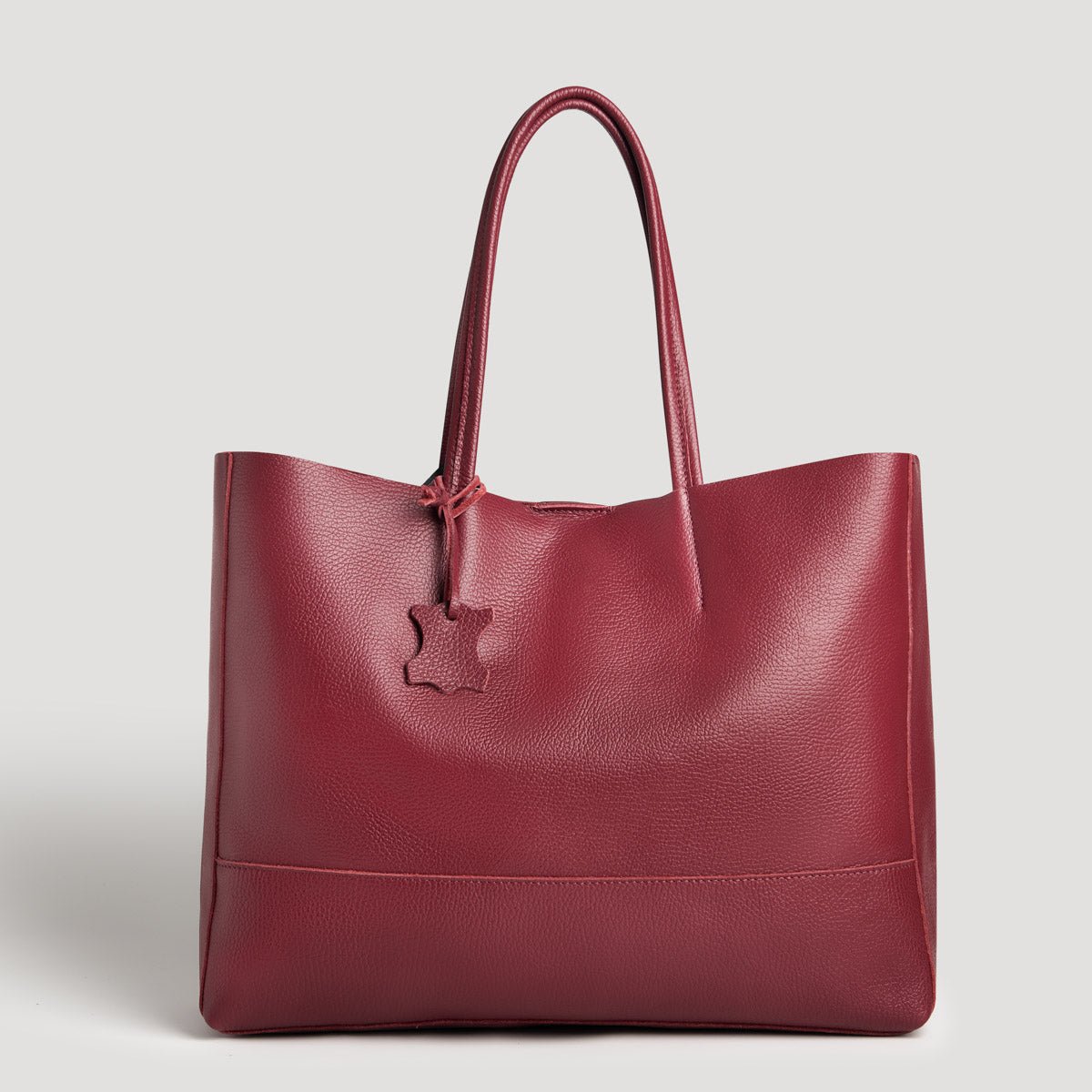 Italian Leather Carryall Leather Tote
