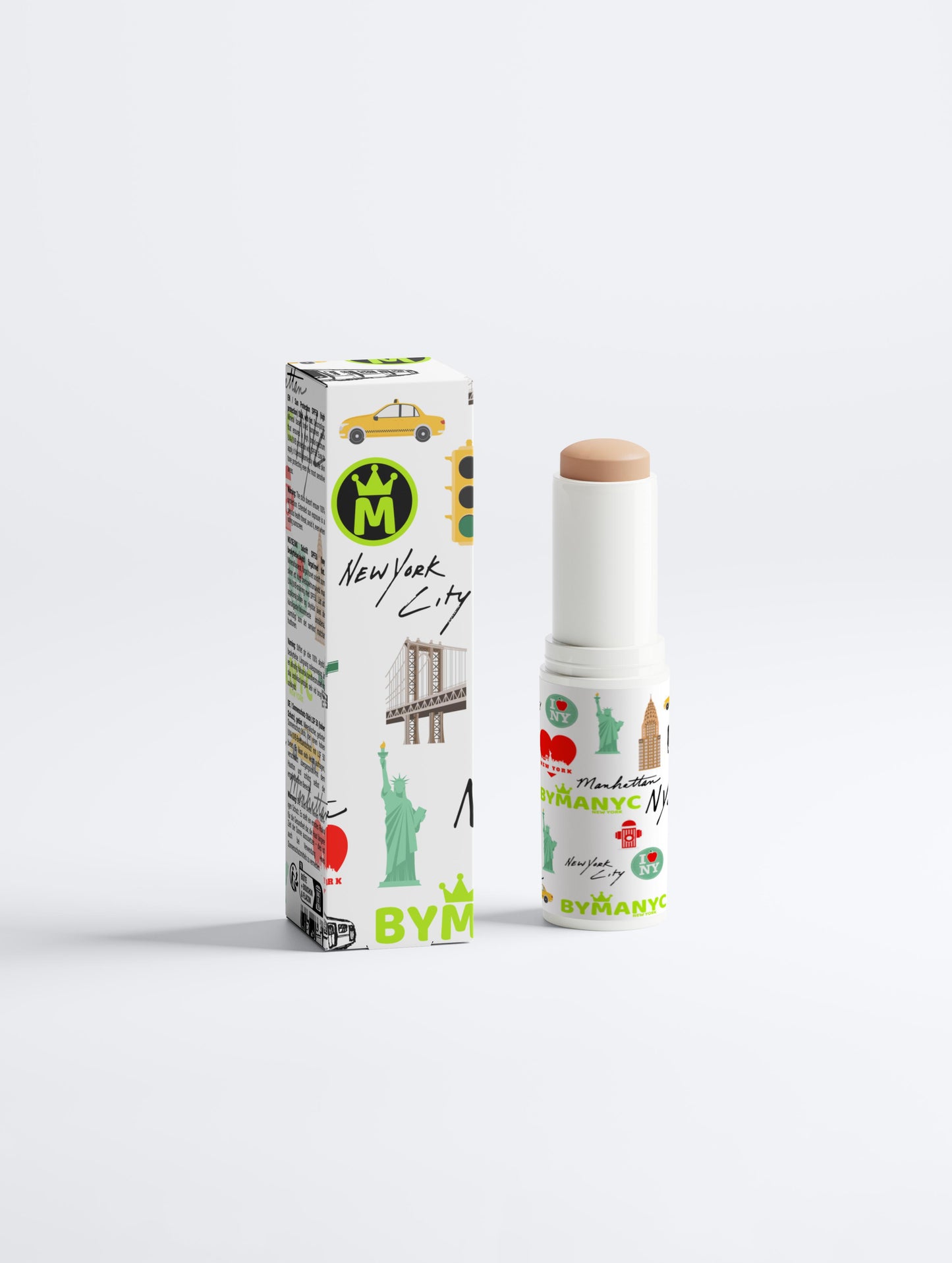 BYMANYC Vegan SPF50 Tinted Sunscreen Stick