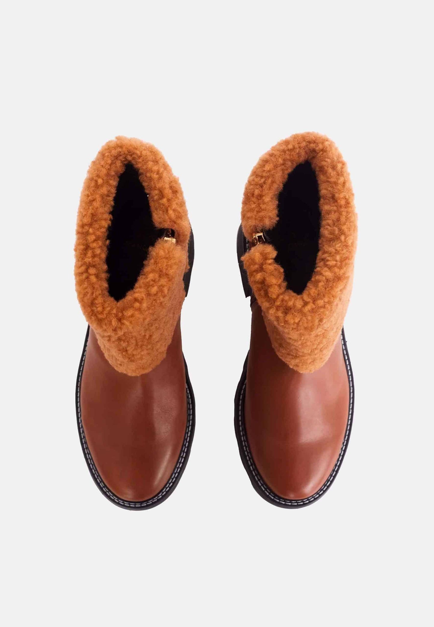 Mangará Andira Ankle Boots - Stylish Shearling Detail
