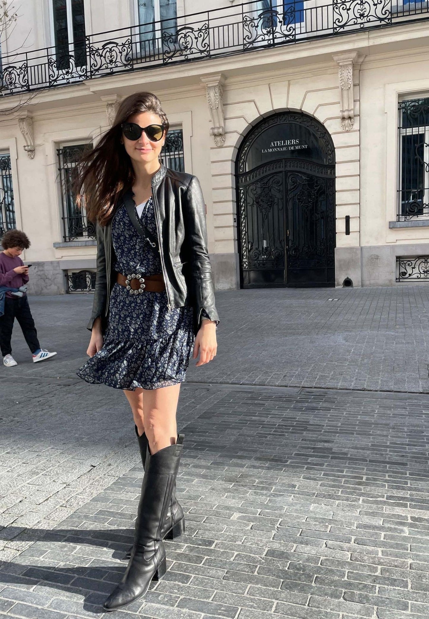 Mangará Leather Knee-High Boots