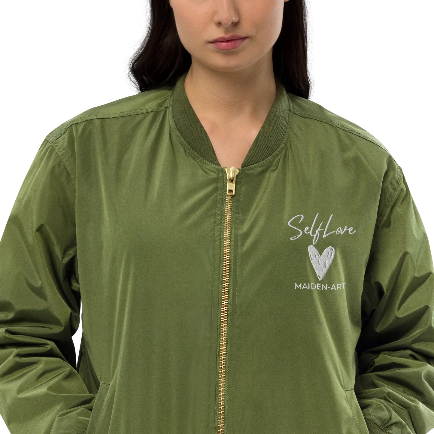 Premium Bomber Jacket Self Love Premium Recycled Bomber Jacket