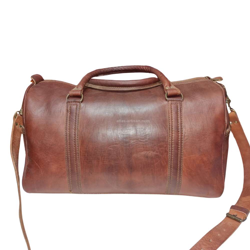 HARRISON - Handmade Genuine Leather Overnight Bag