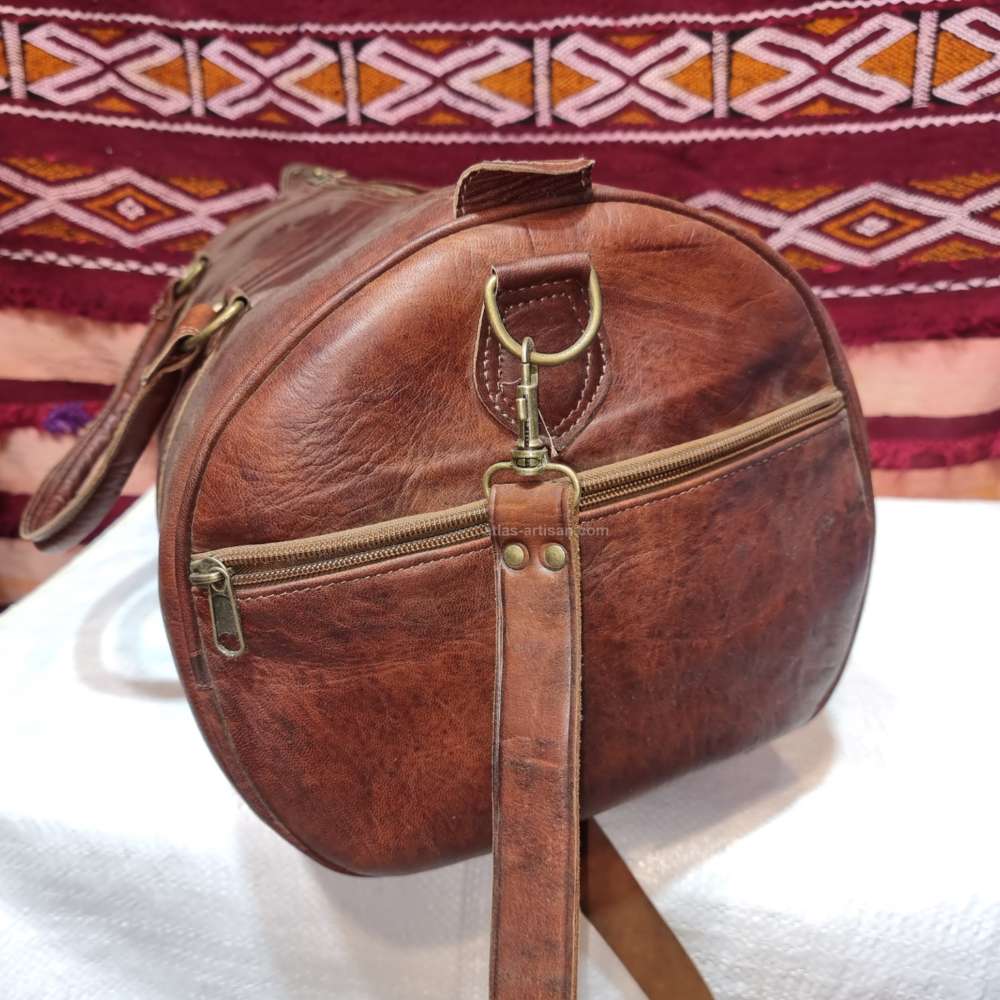 HARRISON - Handmade Genuine Leather Overnight Bag